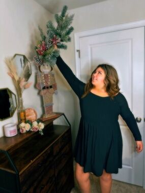 White Birch Dress with attached Shorts